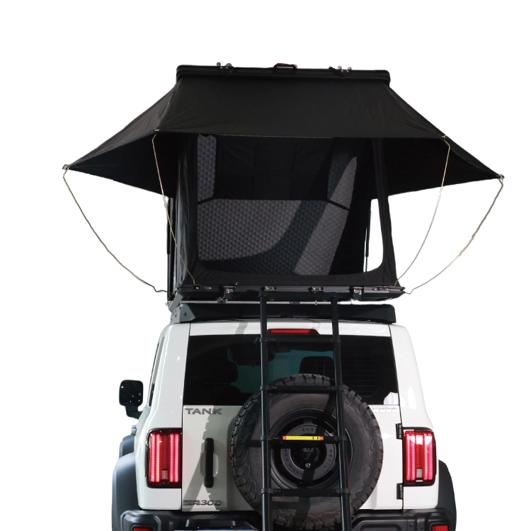 Side Open Expandable Car Rooftop Tent With Annex