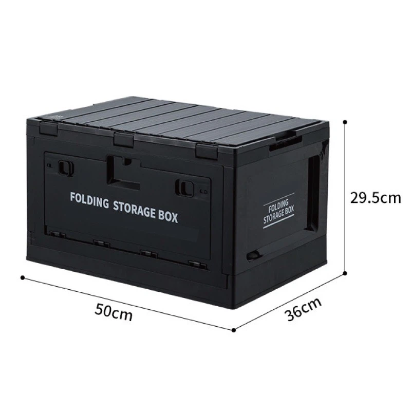 Plastic Storage Box Folding With Collapsible Table